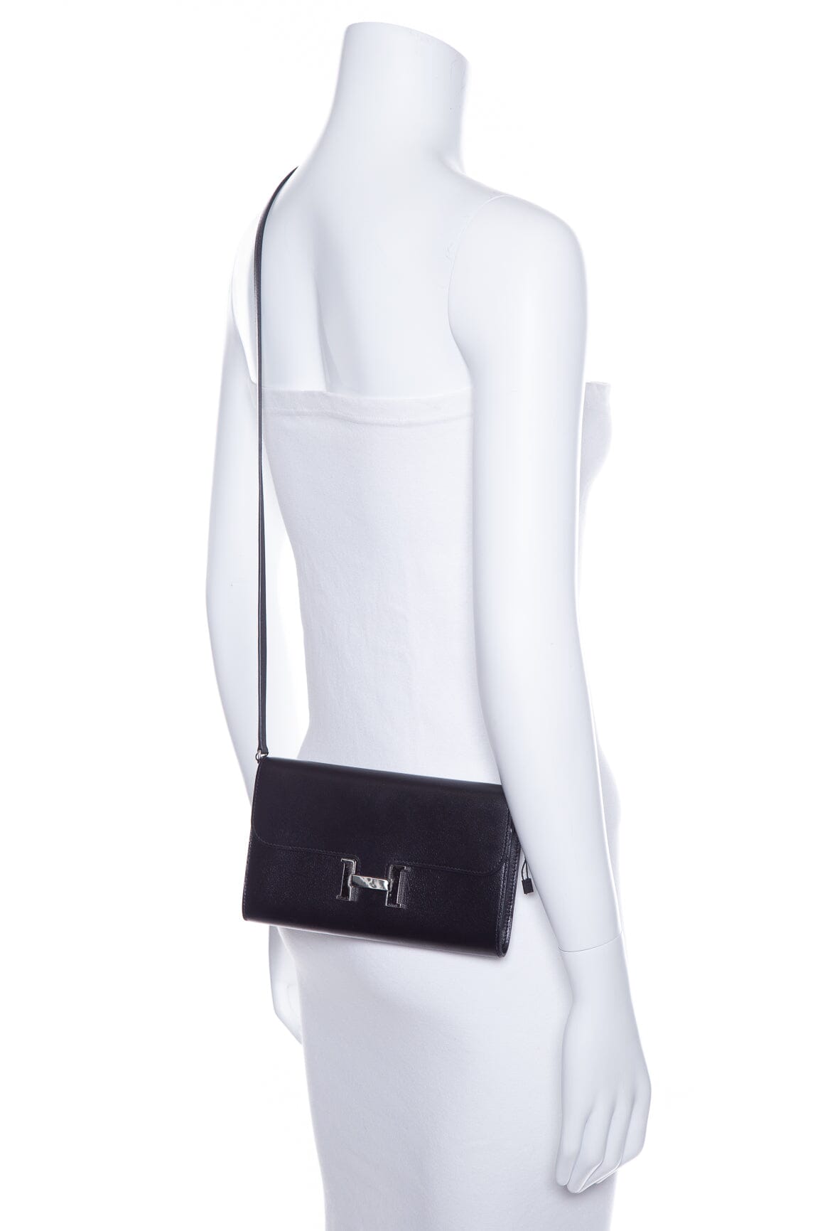 Hermès Black Leather Constance Wallet To Go Handbag - Product Image 2