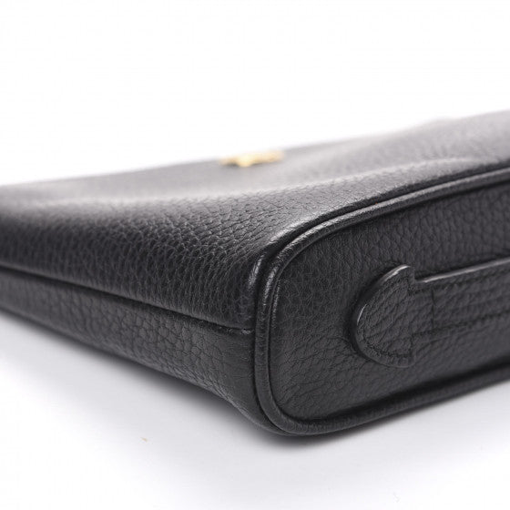 Gucci Calfskin GG Marmont Clutch in Black - Product Image 4