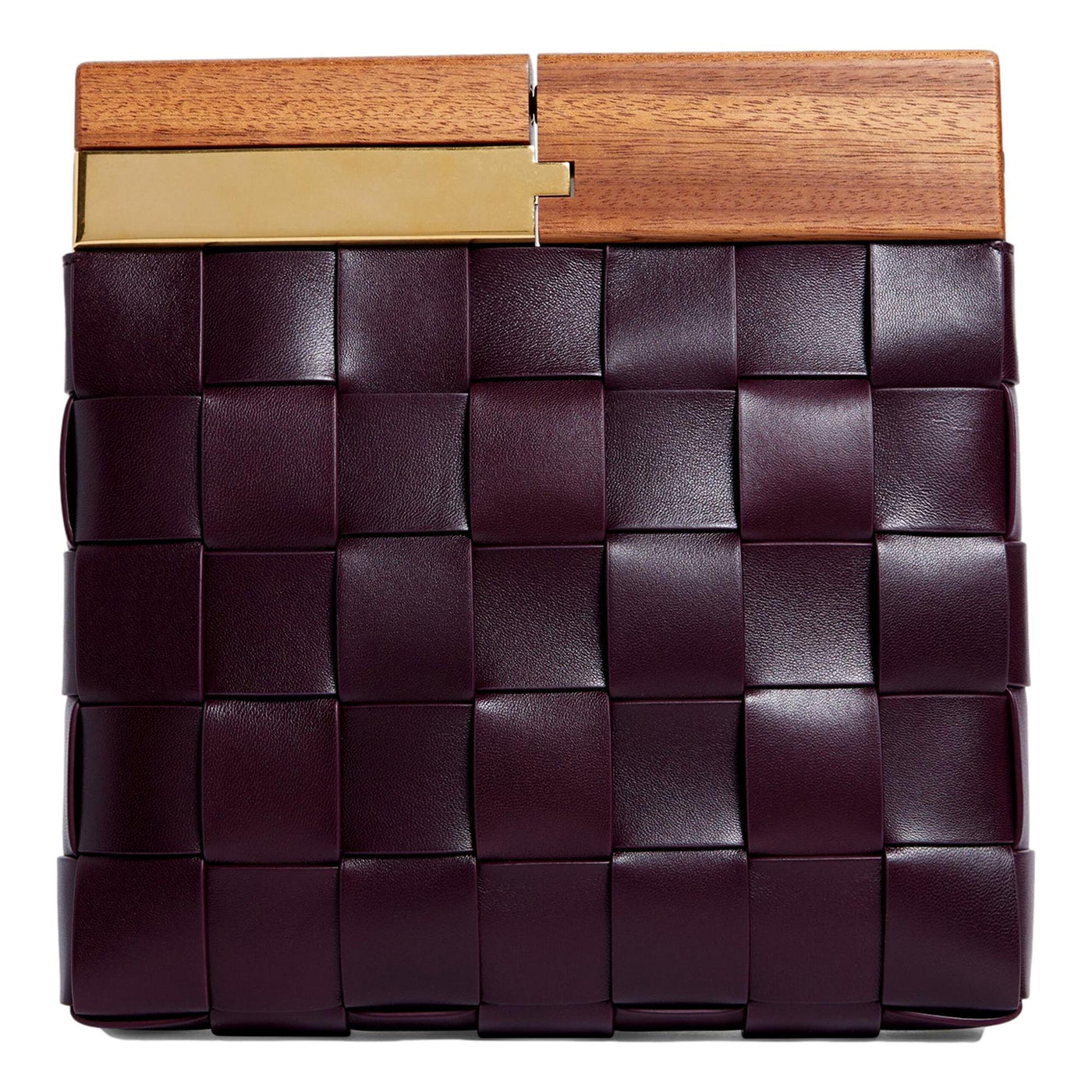 Bottega Veneta 'BV SNAP' Burgundy Mogano Grape Handbag - Product Image 3