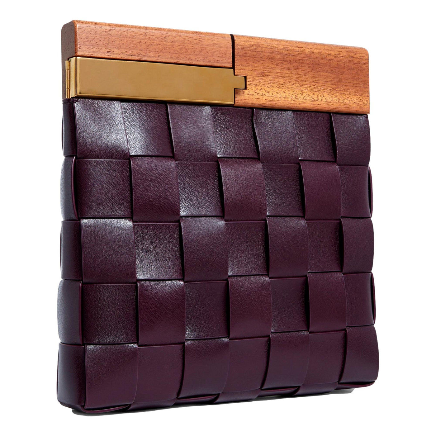 Bottega Veneta 'BV SNAP' Burgundy Mogano Grape Handbag - Product Image 8