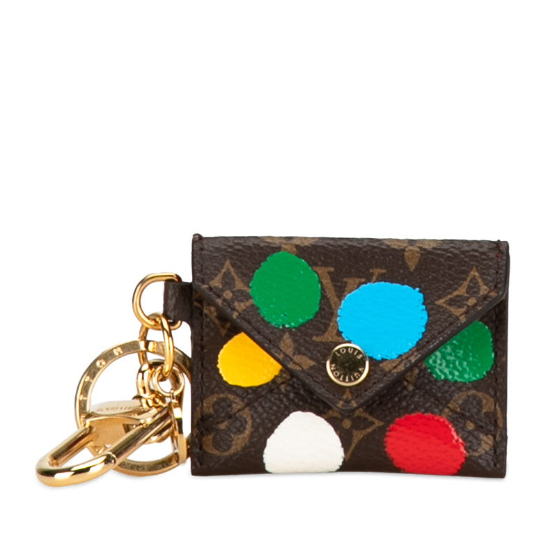Louis Vuitton Y.K. Portee Claire Kirigami Painted Dot Charm Brown PVC Louis Vuitton