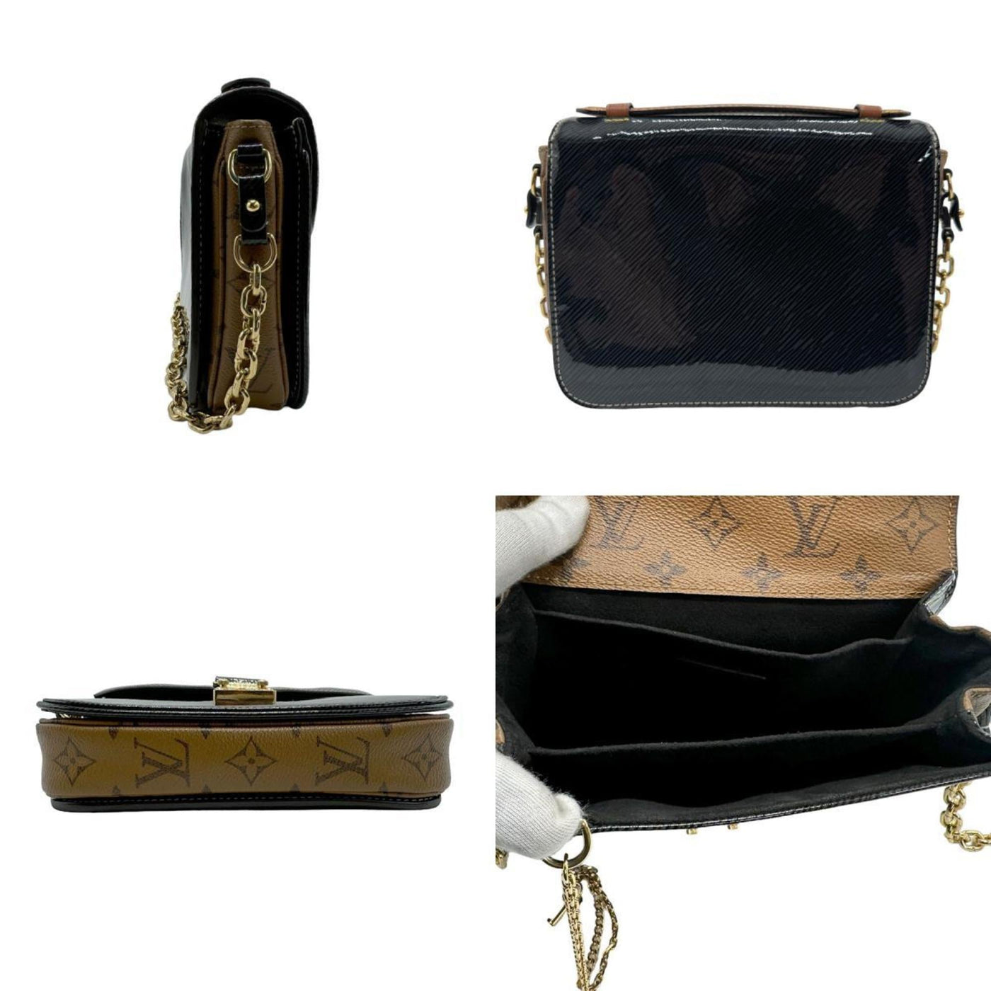 Louis Vuitton Monogram Reverse Pvc Pochette Shoulder Bag