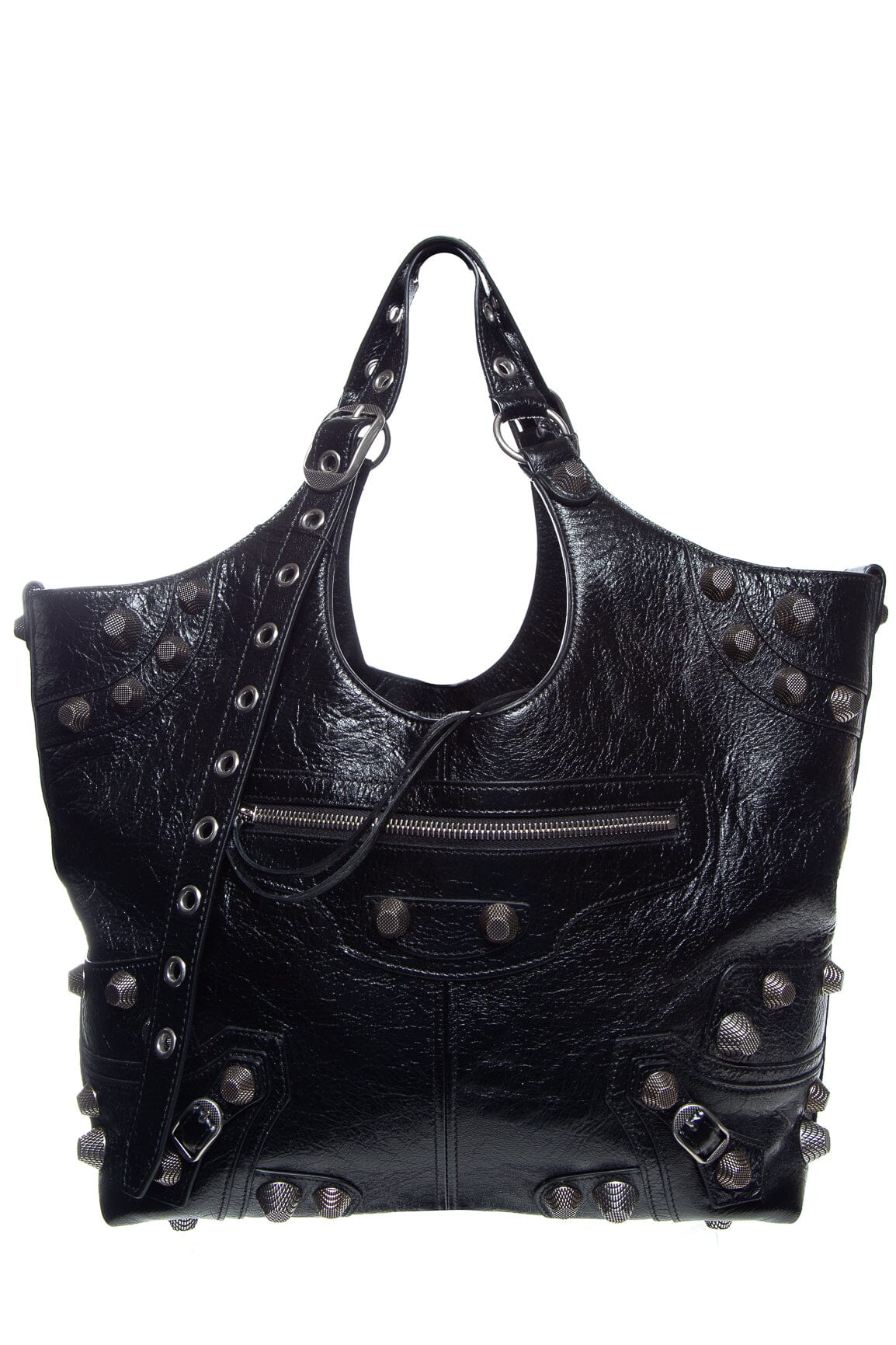 Balenciaga Black Le Cagole Meduim Carry All Tote | Studio Nafay