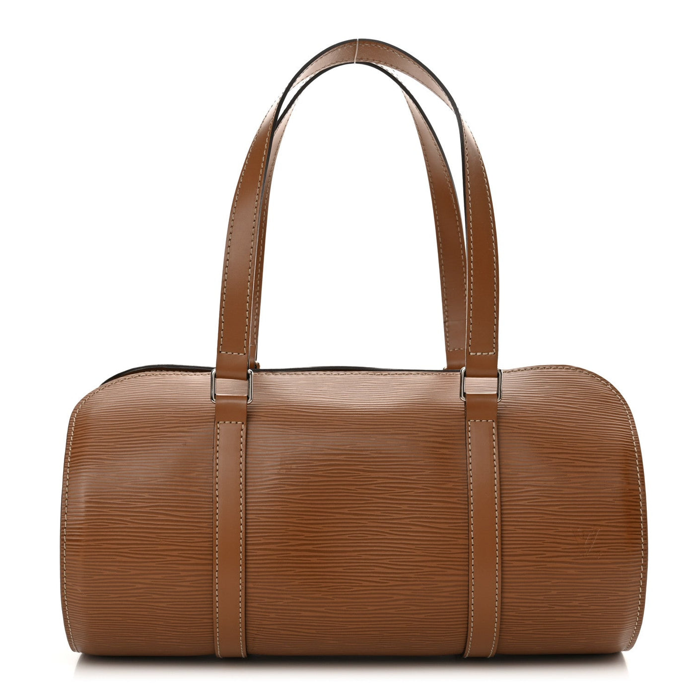 Louis Vuitton Brown Epi Soufflot Handbag in Brown