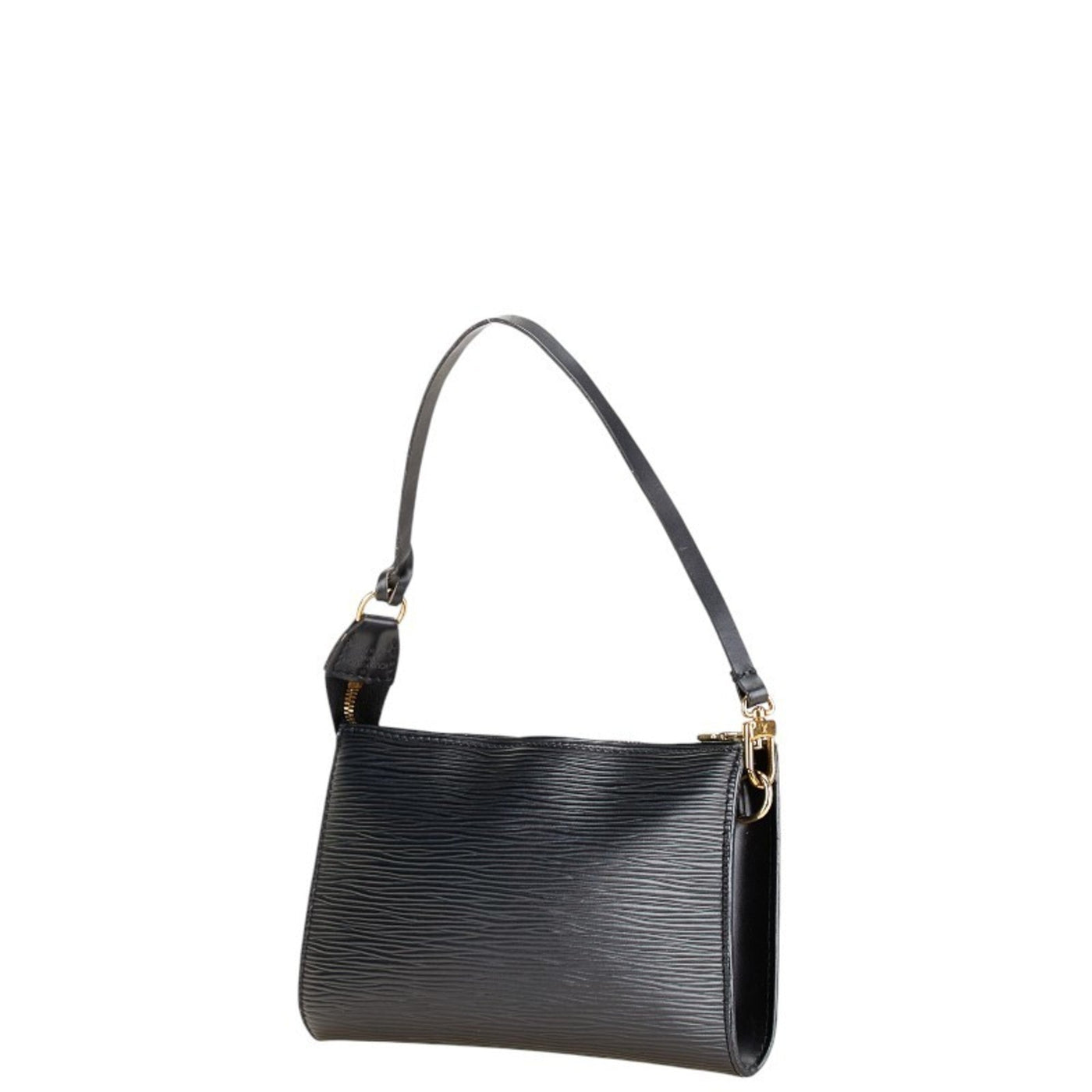 Louis Vuitton Noir Leather Handbag Pouch