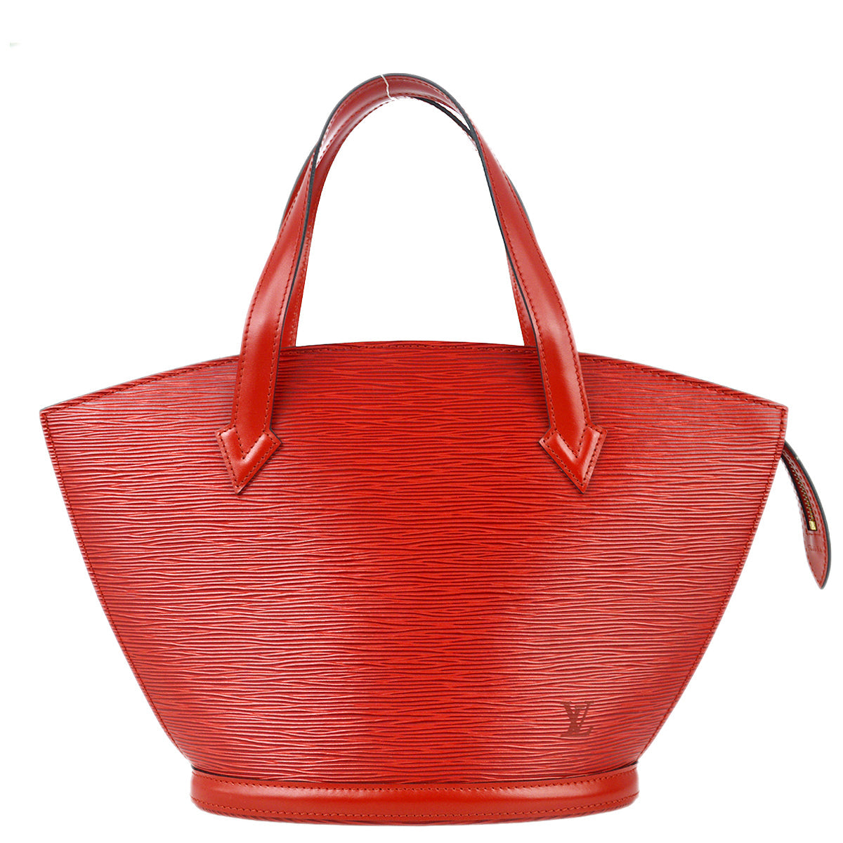 Louis Vuitton Red Epi Saint Jacques Tote Handbag