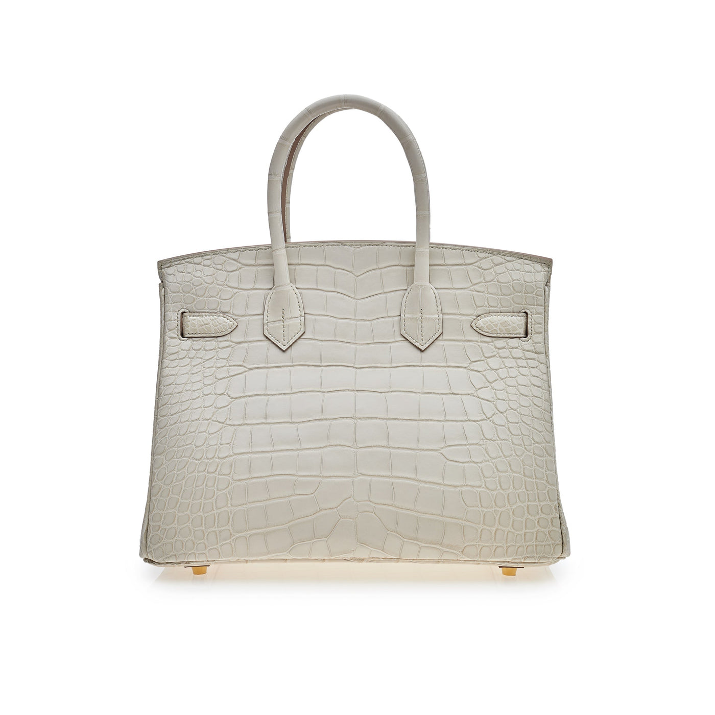 Hermes Birkin 30 Beton Matte Alligator Mississippiensis Gold Hardware - Product Image 2
