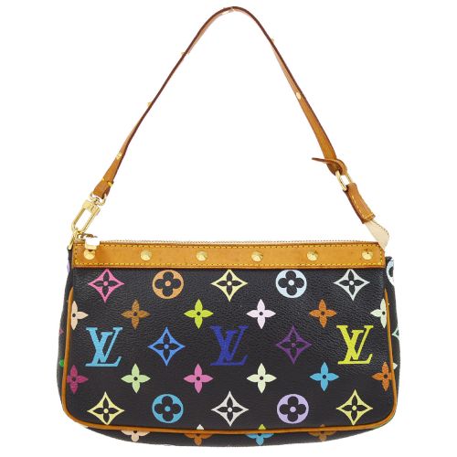 Louis Vuitton Black Multicolor Pochette Accessoires
