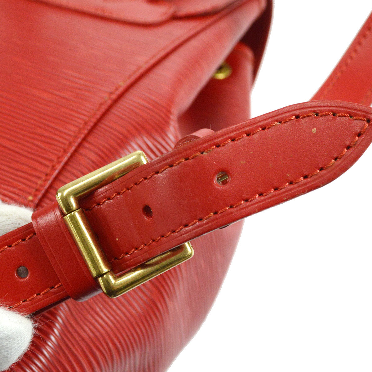 Louis Vuitton Red Epi Montsouris MM Monaco Park 700th Anniversary