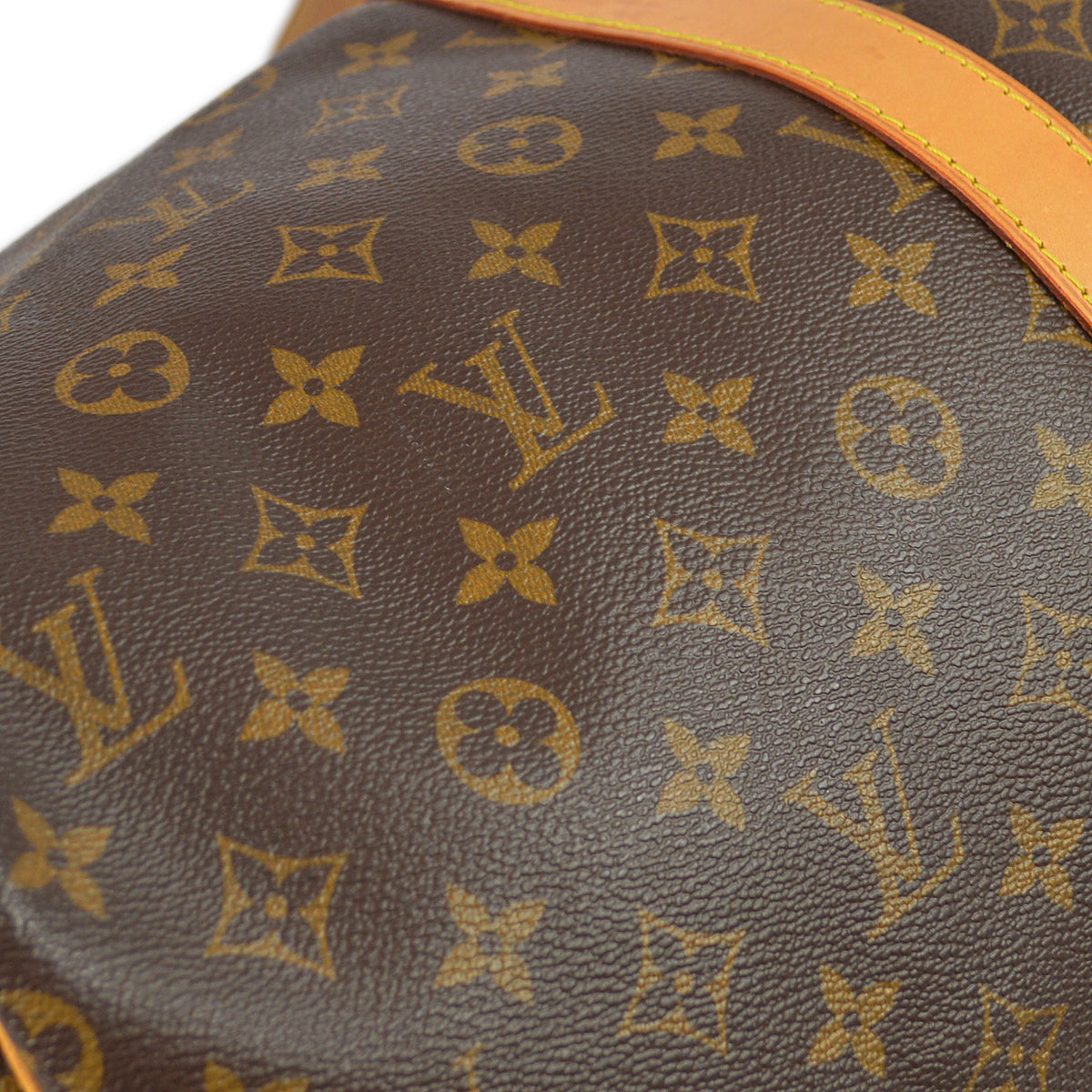 Louis Vuitton Monogram Keepall Bandouliere 55 Duffle Bag