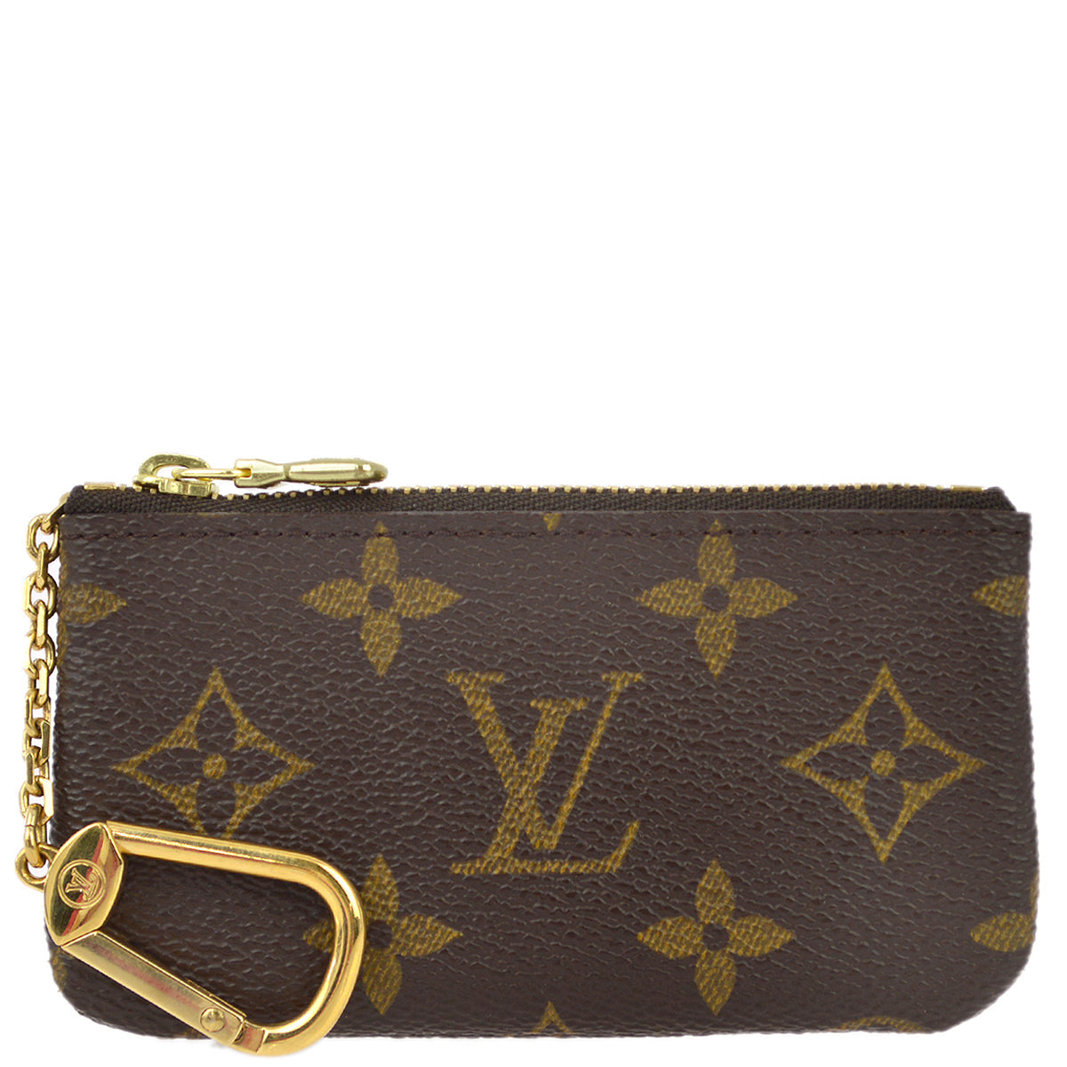 Louis Vuitton Monogram Pochette Cles Coin Purse Wallet