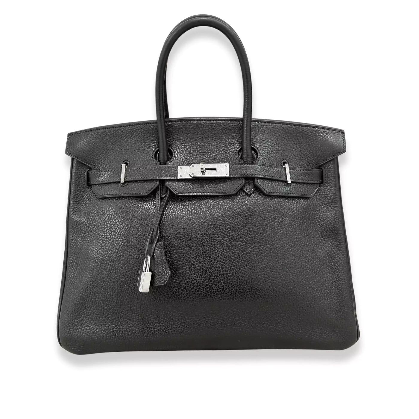 HERMÈS BIRKIN 35 BLACK TOGO LEATHER BAG - Product Image 2