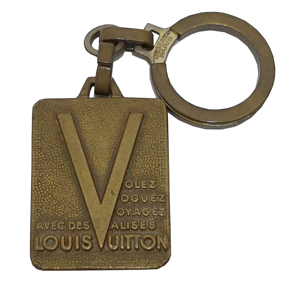 Louis Vuitton Key Her Martier MALLTIER DEPUIS 1854 LV logo Gold Mecca GP Small s Collections Only | Studio Nafay