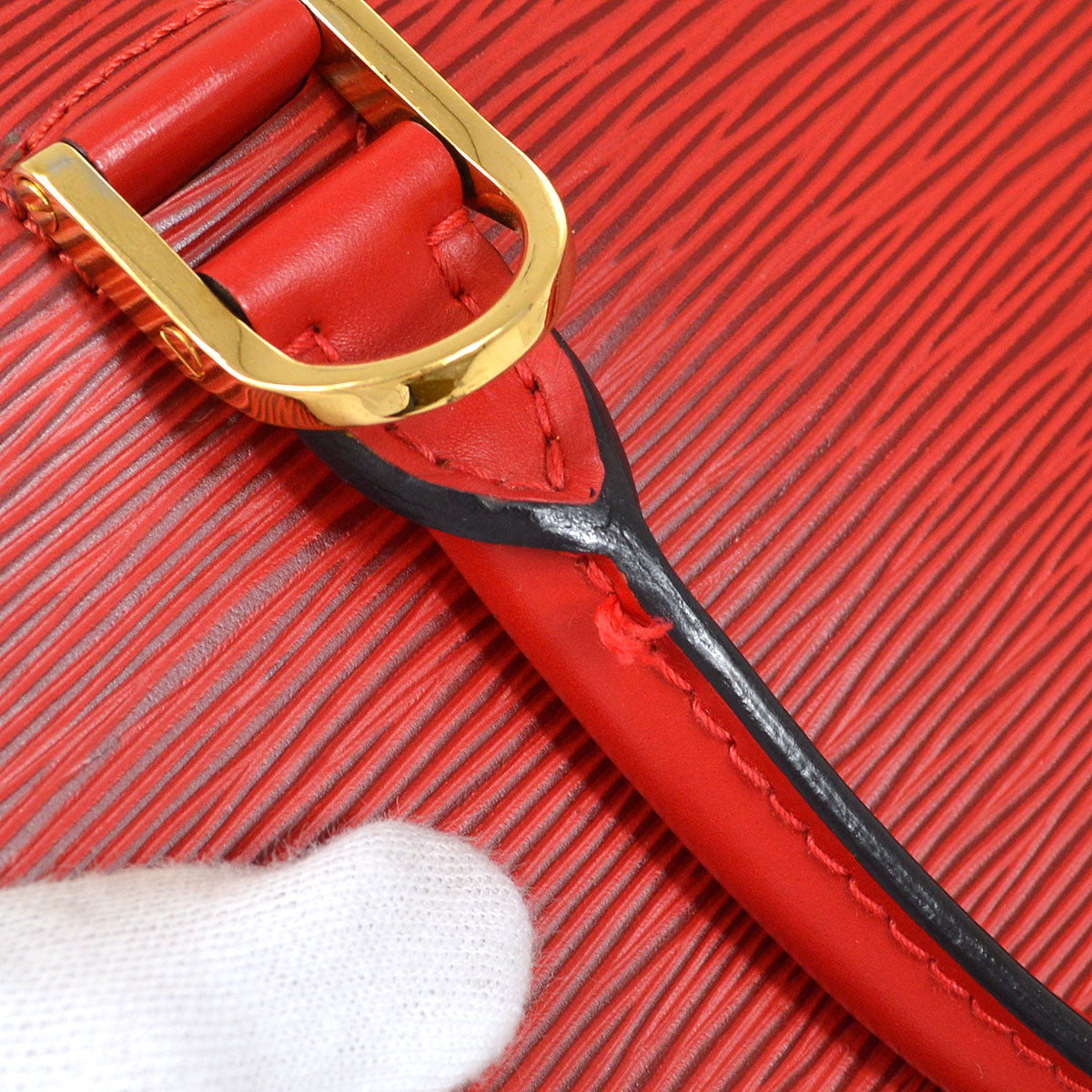 Louis Vuitton Pont Neuf Epi Red