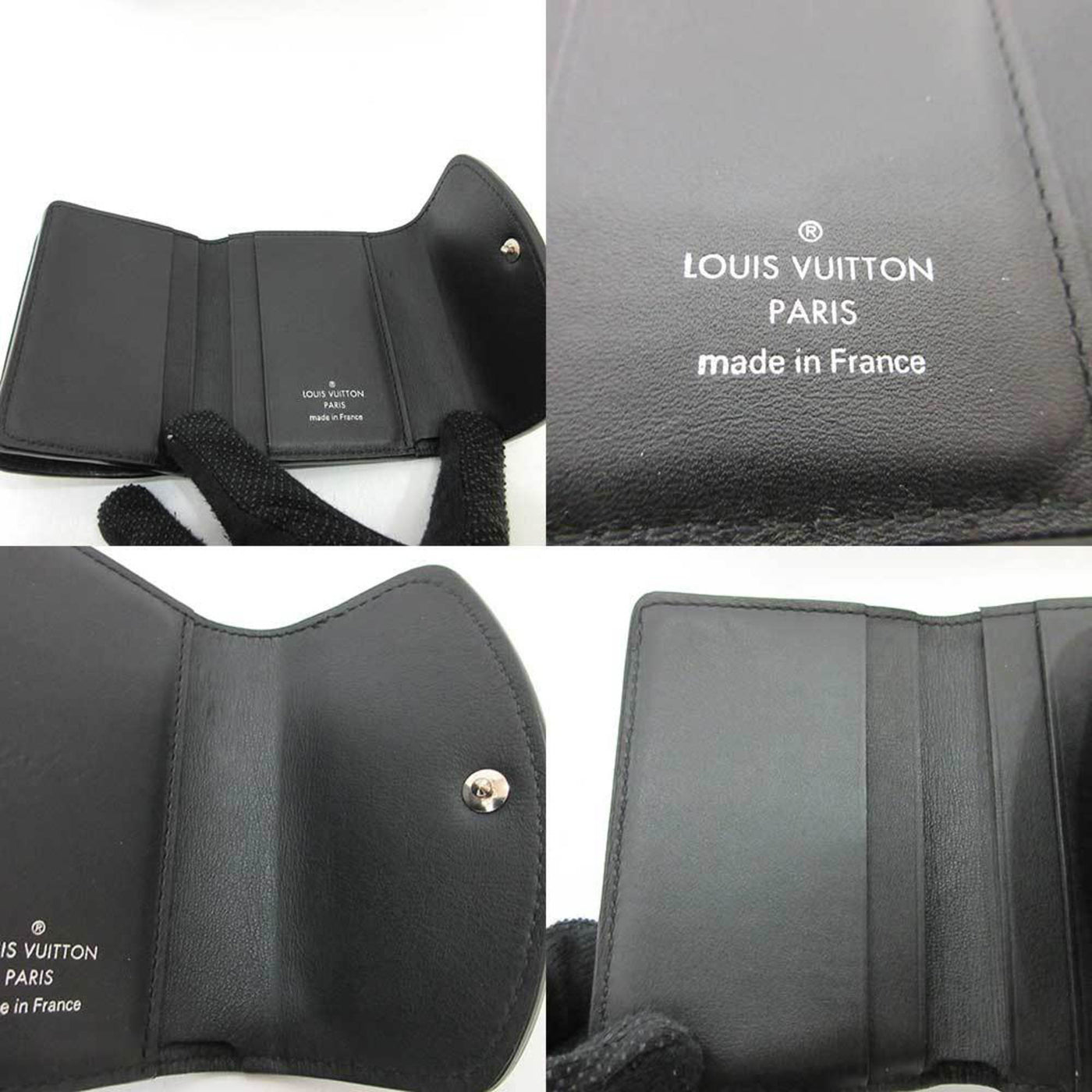 Louis Vuitton Noir Wallet (Tri-Fold)