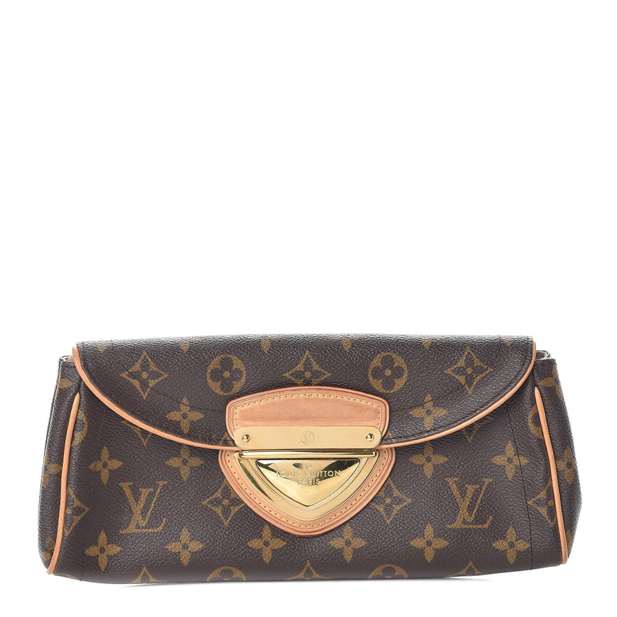 Louis Vuitton Pochette Beverly Monogram in Brown