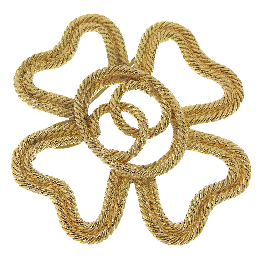 Chanel Chanel Clover Brooch Coco G Manufactured in France 28 16g Clover | Studio Nafay