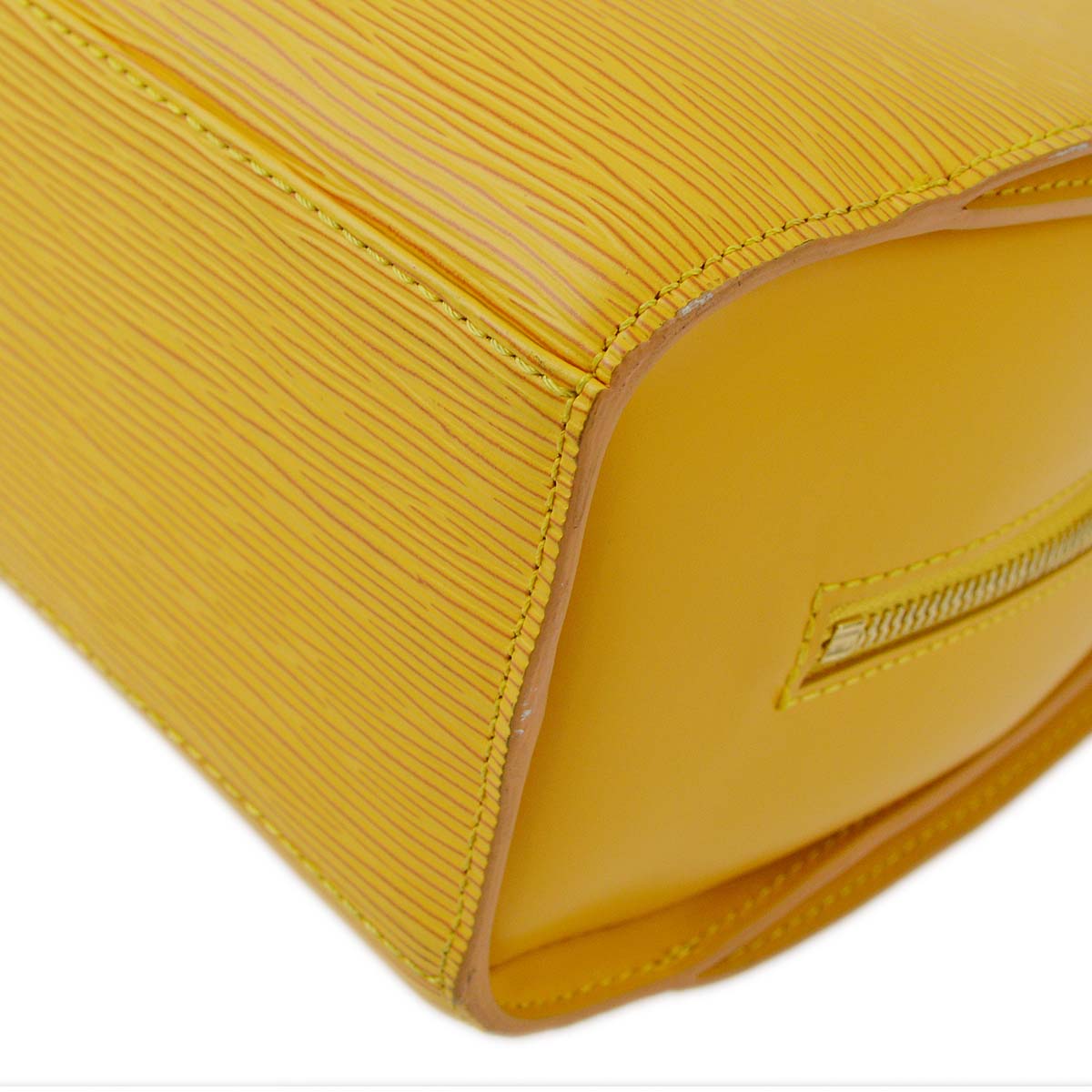 Louis Vuitton Yellow Epi Pont Neuf Handbag