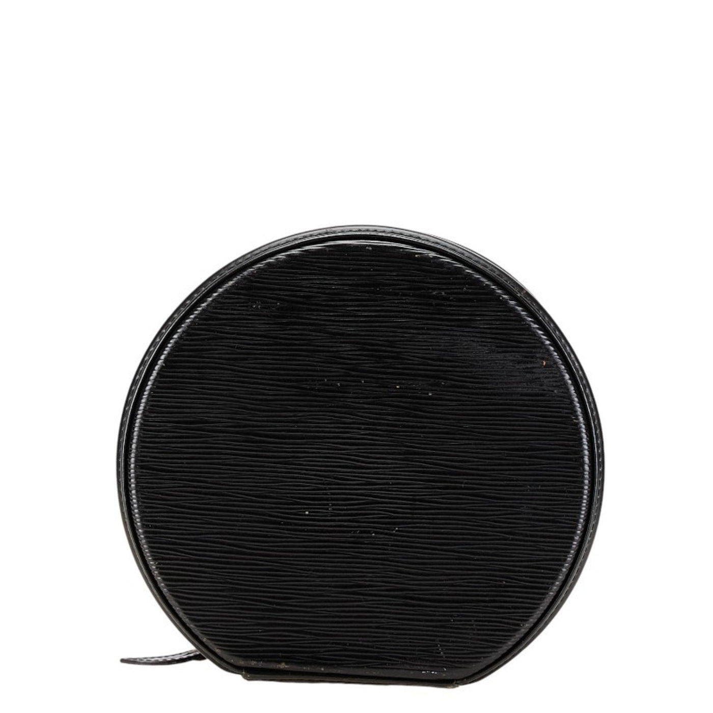 Louis Vuitton Noir Leather Handbag Vanity Bag