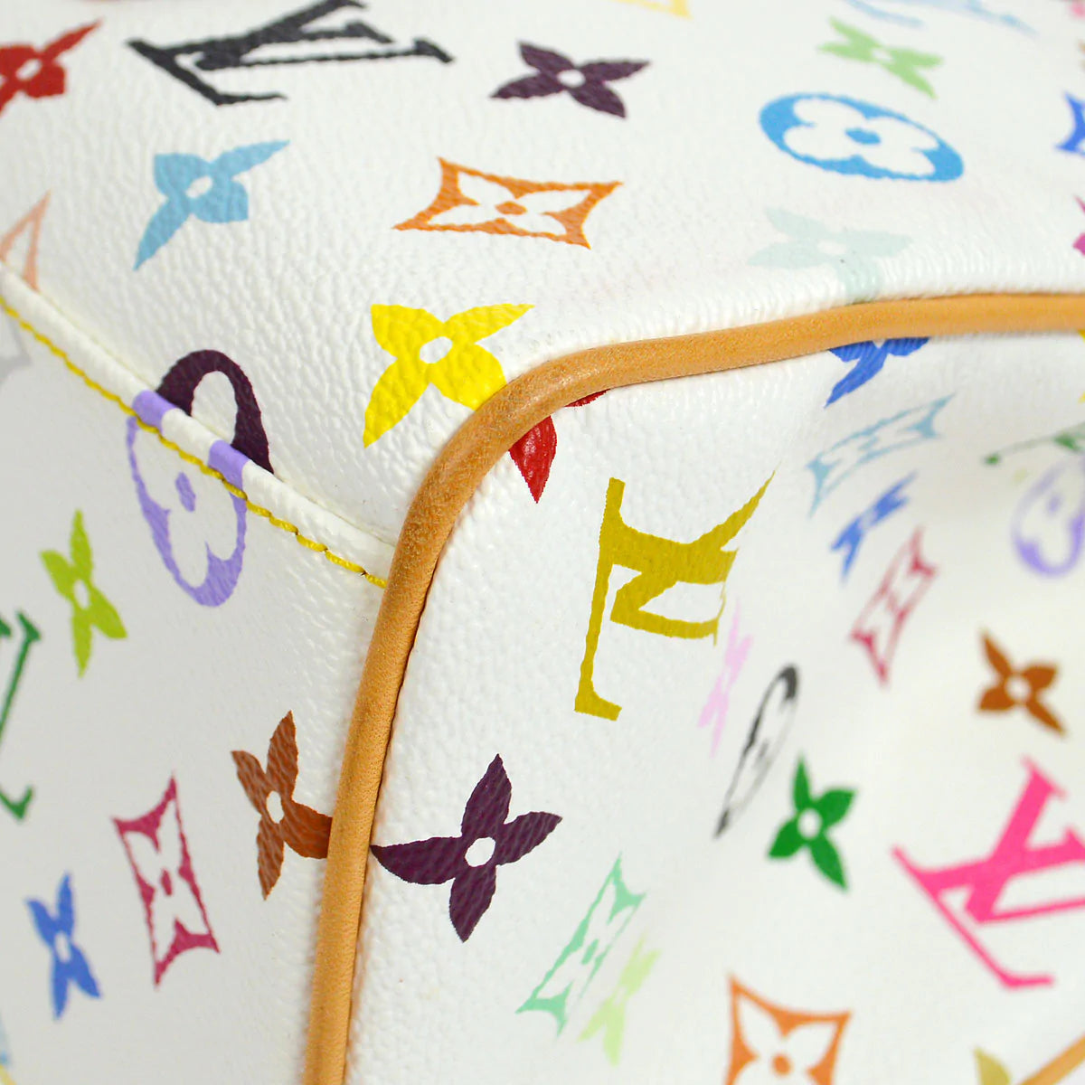 Louis Vuitton Monogram Multicolor Aurelia MM in White Multicolor