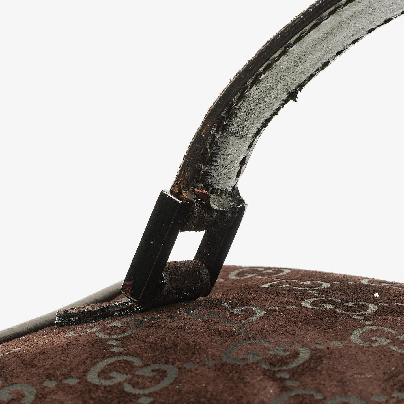 Gucci Brown Suede GG Vanity Bag - Product Image 16