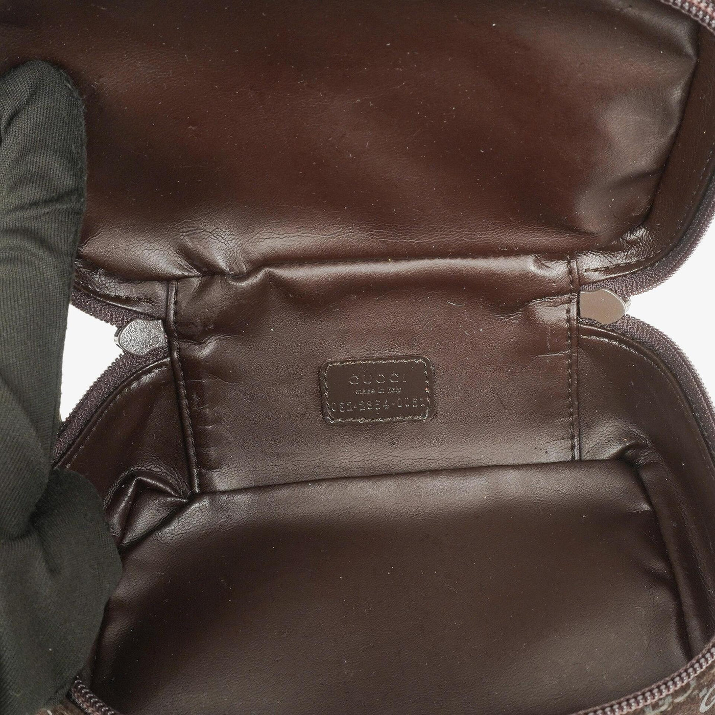 Gucci Brown Suede GG Vanity Bag - Product Image 19