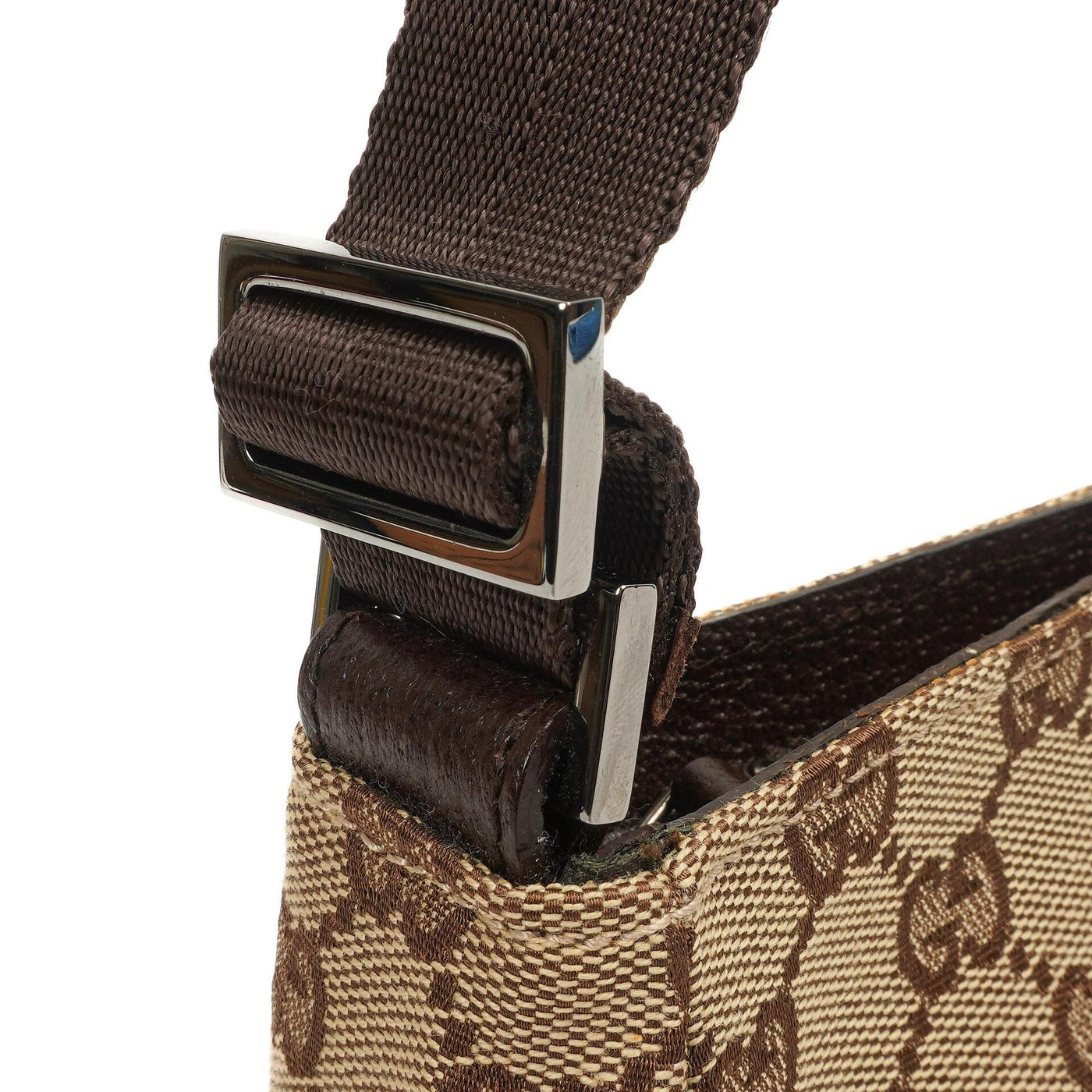 Gucci GG Brown Monogram Small Shoulder Bag - Product Image 8
