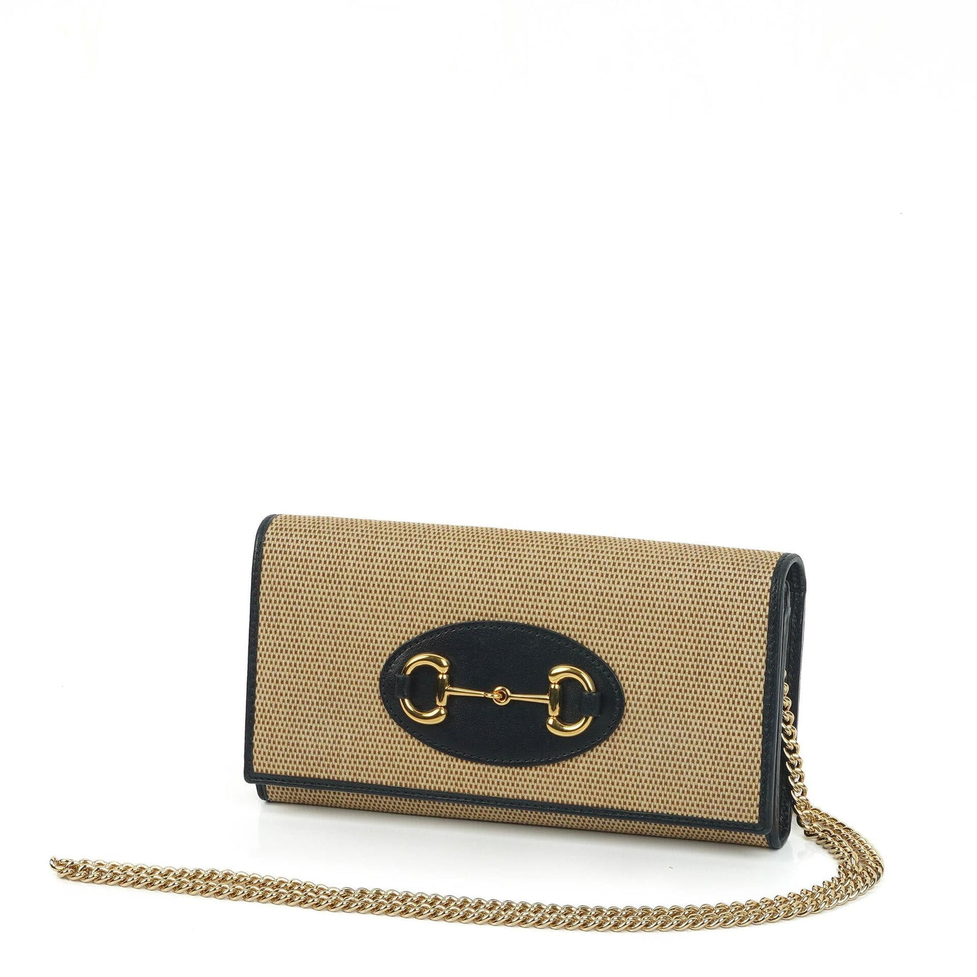 Gucci Horsebit Canvas Wallet on Chain - Product Image 11