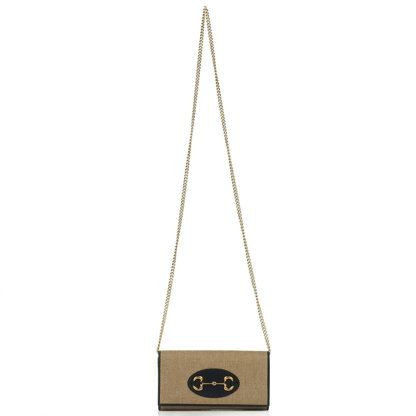 Gucci Horsebit Canvas Wallet on Chain - Product Image 13