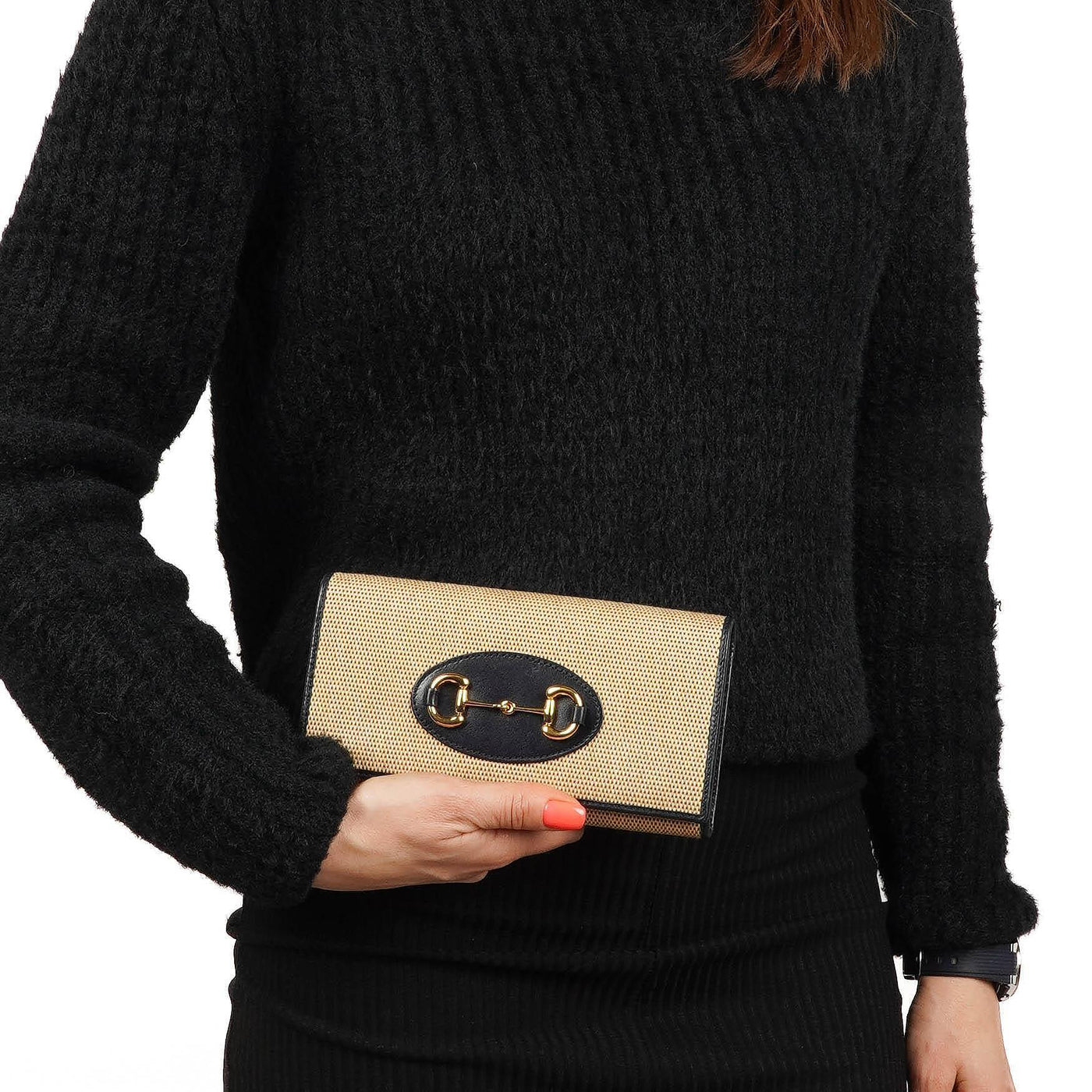 Gucci Horsebit Canvas Wallet on Chain - Product Image 14