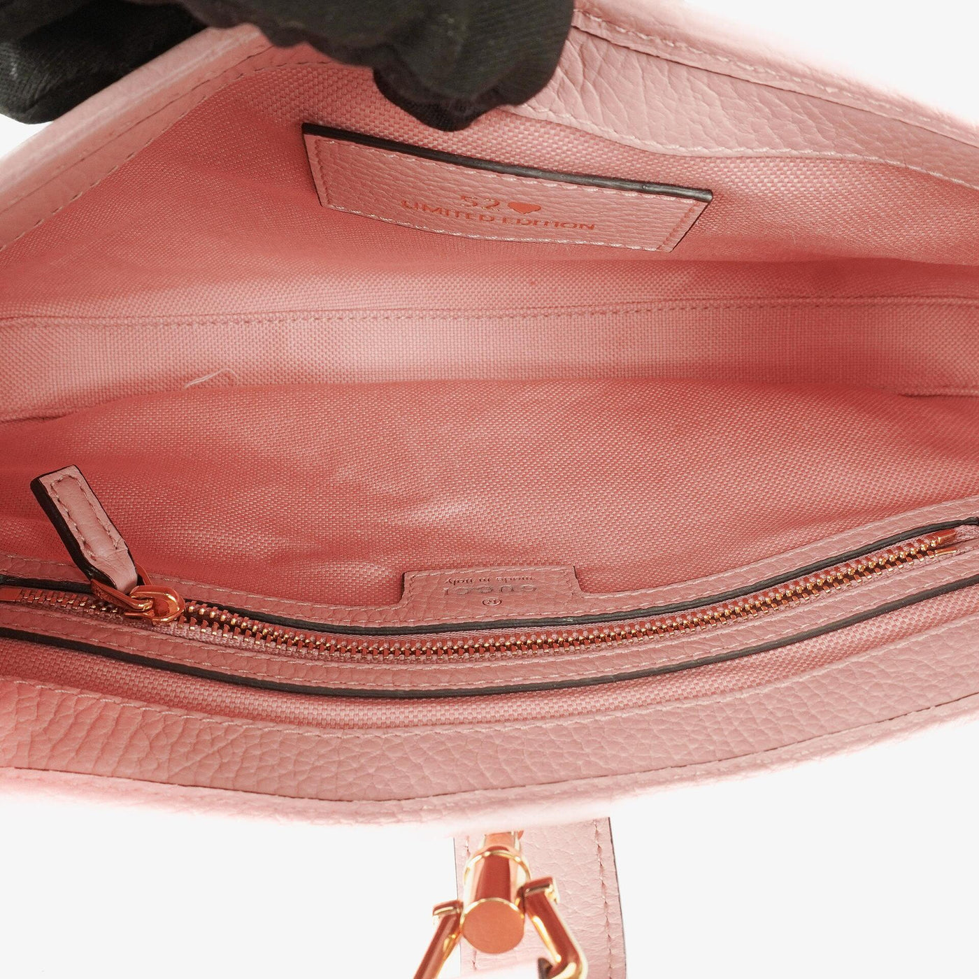 Gucci Jackie Limited Edition Pink/Blue Leather/Denim GG Floral Small Shoulder Bag - Product Image 22