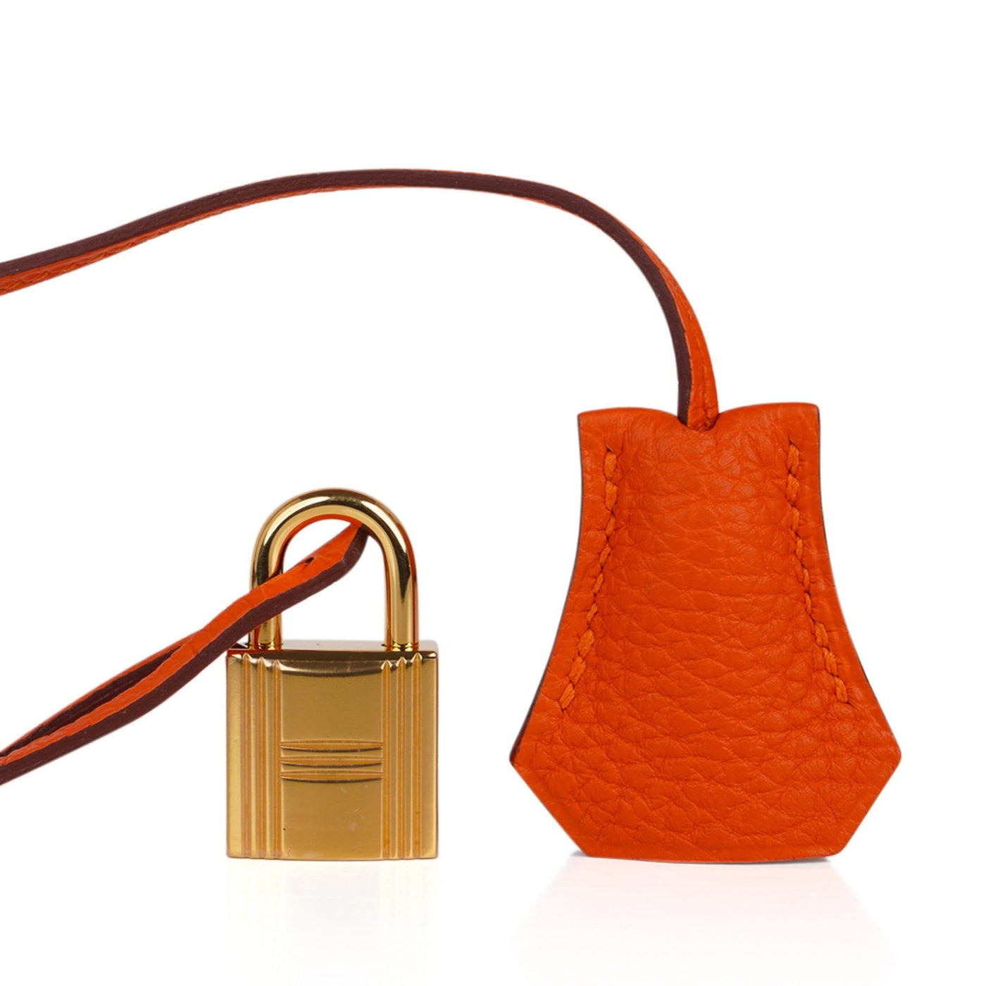 Hermes Birkin 35 Bag Feu Orange Togo Gold Hardware | Studio Nafay