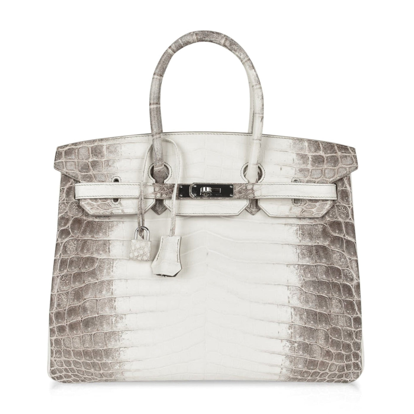 Hermes Birkin 35 Himalaya Blanc Crocodile Palladium Hardware - Product Image 2