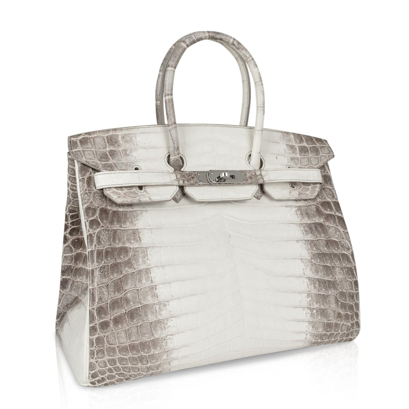 Hermes Birkin 35 Himalaya Blanc Crocodile Palladium Hardware - Product Image 4