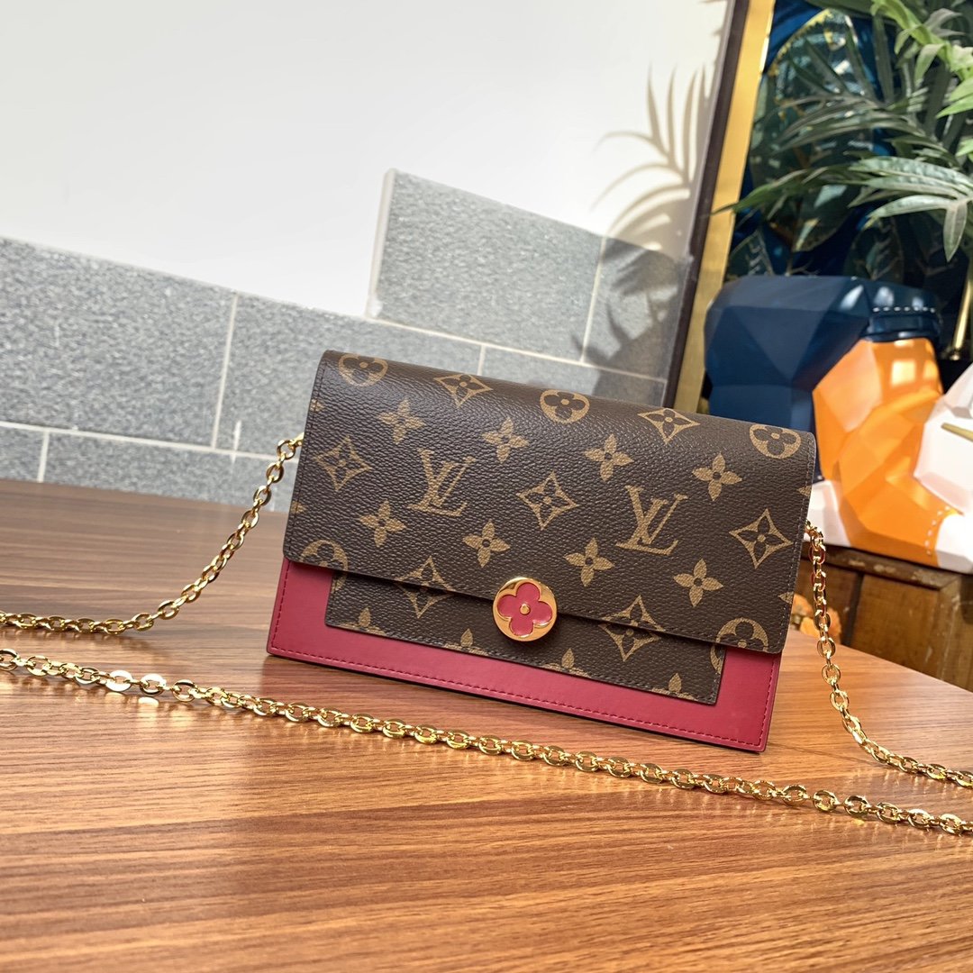 Louis Vuitton Flore Chain Wallet - Product Image 2