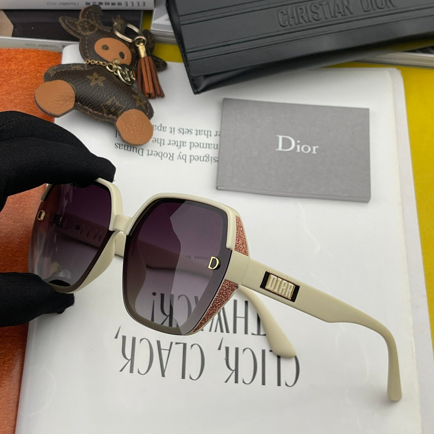 MONTAIGNE SUNGLASS IN ACETATE | Studio Nafay