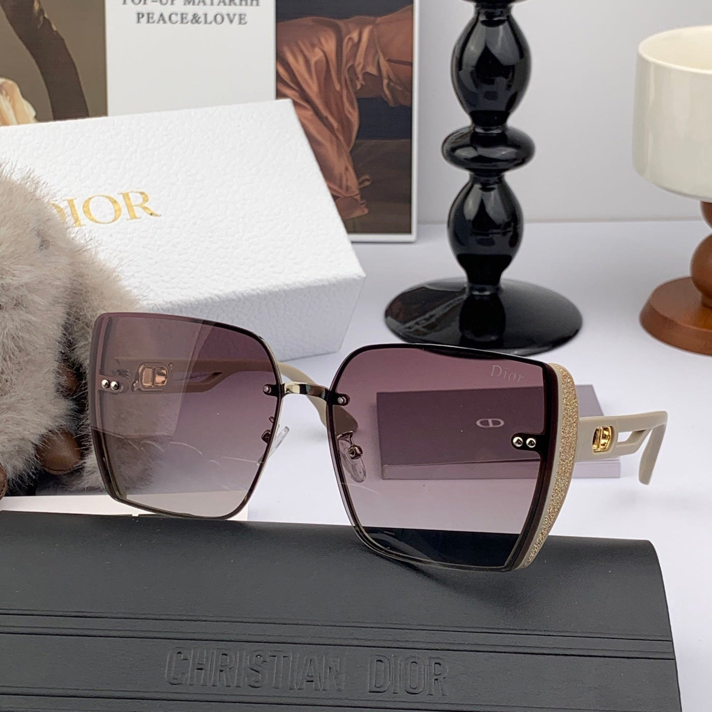 MONTAIGNE SUNGLASS IN ACETATE | Studio Nafay