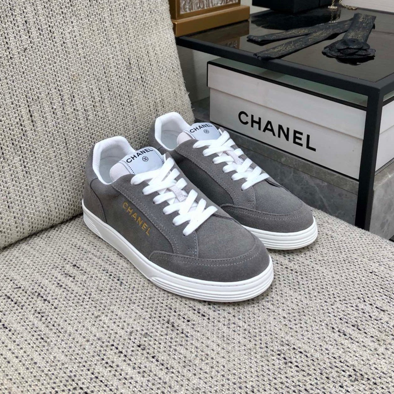 CC Sneaker Metis Casual Grey Sude | Studio Nafay