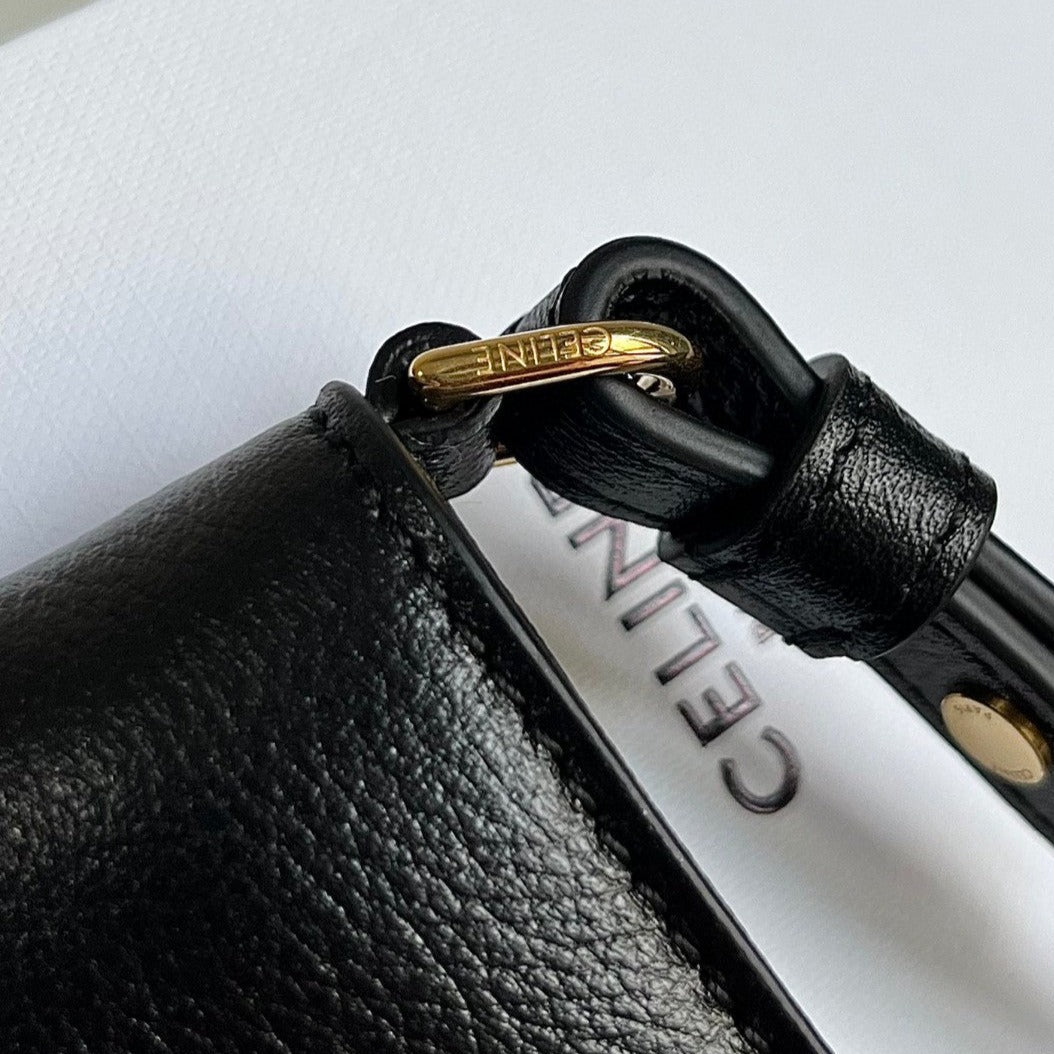 WILTERN TRIOMPHE BAG 31 ORIGINAL BLACK LEATHER - Product Image 5