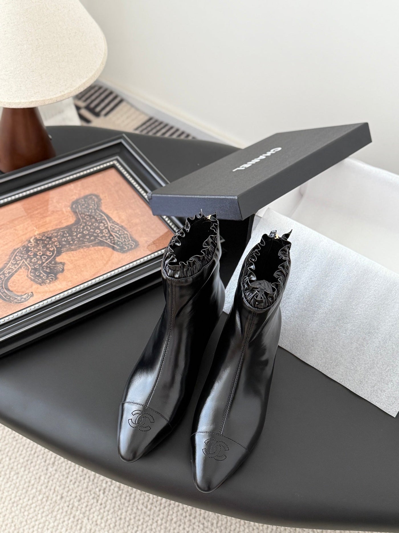 CC 25 Mary Jane boots black patent sheepskin 458772 - Product Image 8