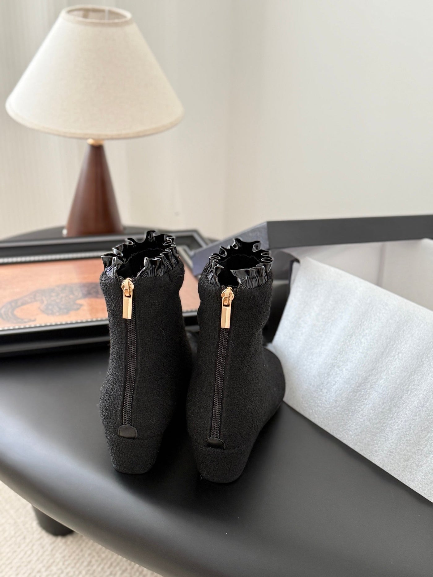 CC 25 Mary Jane boots black canvas 458773 - Product Image 8