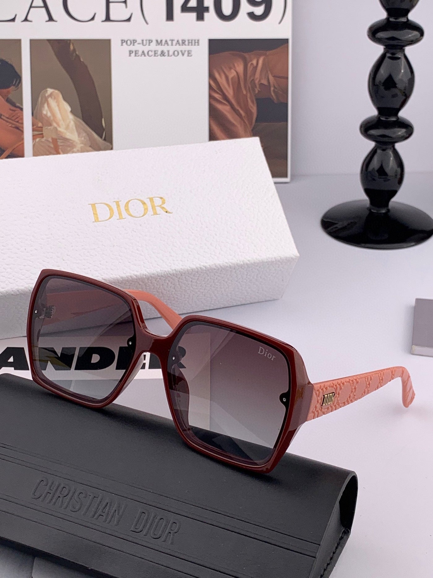 MONTAIGNE SUNGLASS IN ACETATE - Product Image 3