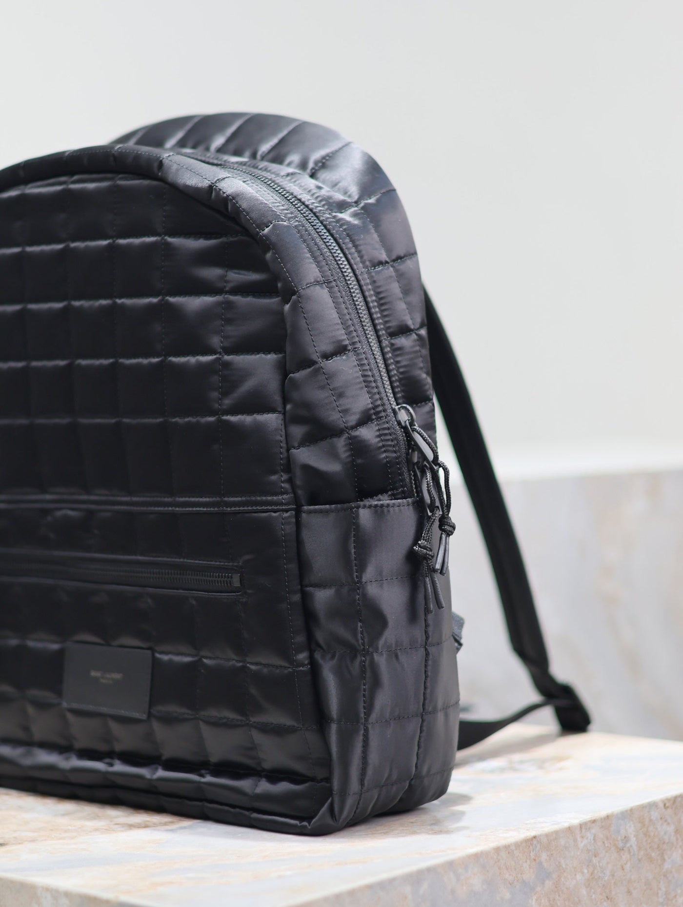 BACKPACK 37 IN BLACK PLAID NYLON - Product Image 7