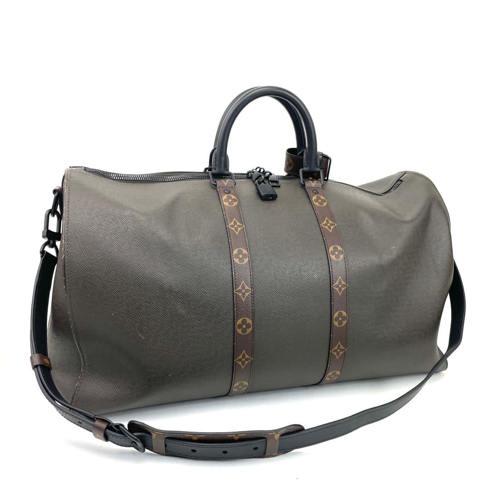 LOUIS VUITTON Keepall 50 Taiga Leather Monogram - Limited Edition
