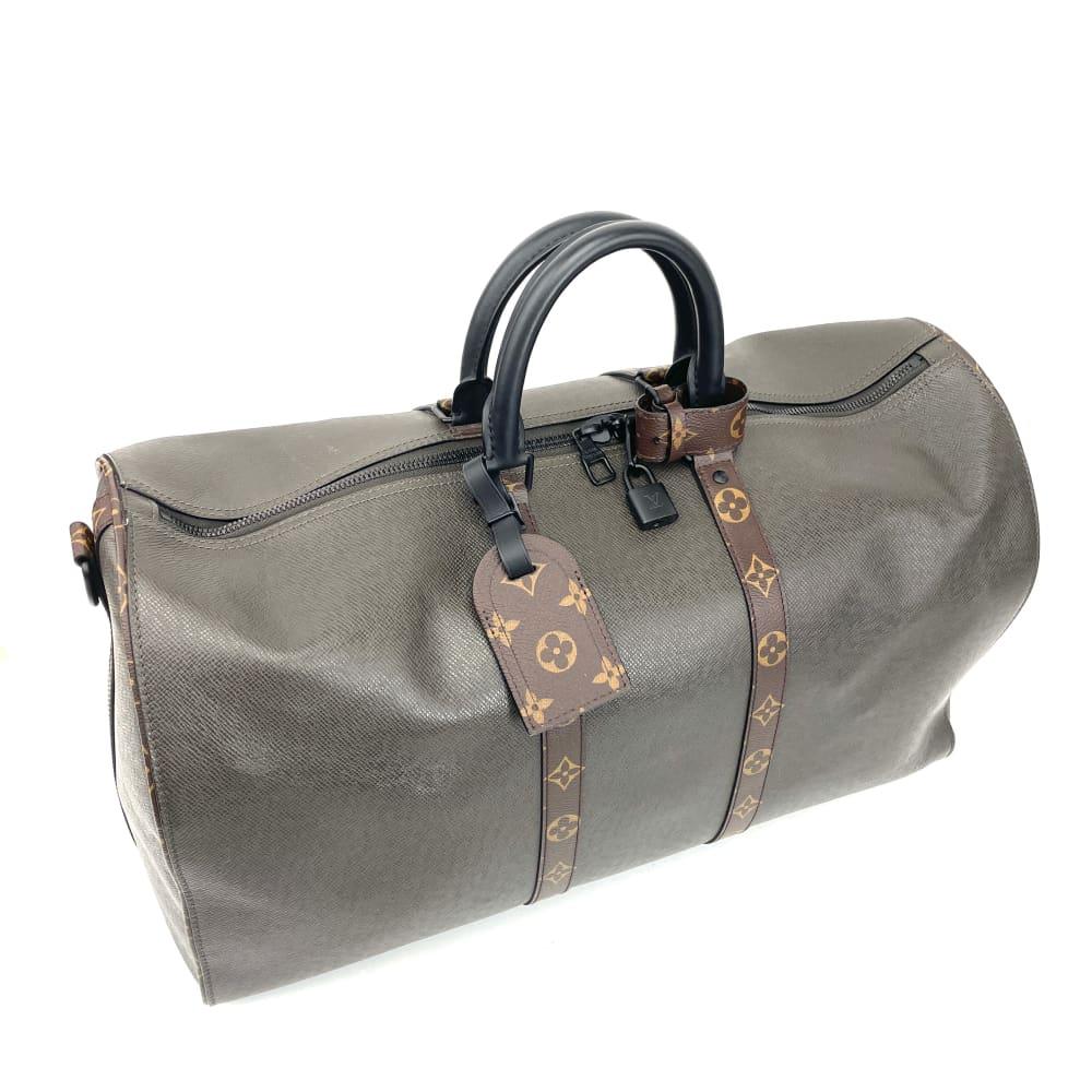 LOUIS VUITTON Keepall 50 Taiga Leather Monogram - Limited Edition