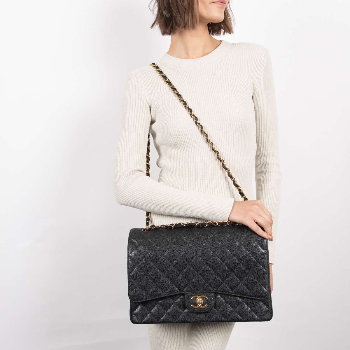 Chanel Classic Double Flap Maxi Bag - Product Image 6
