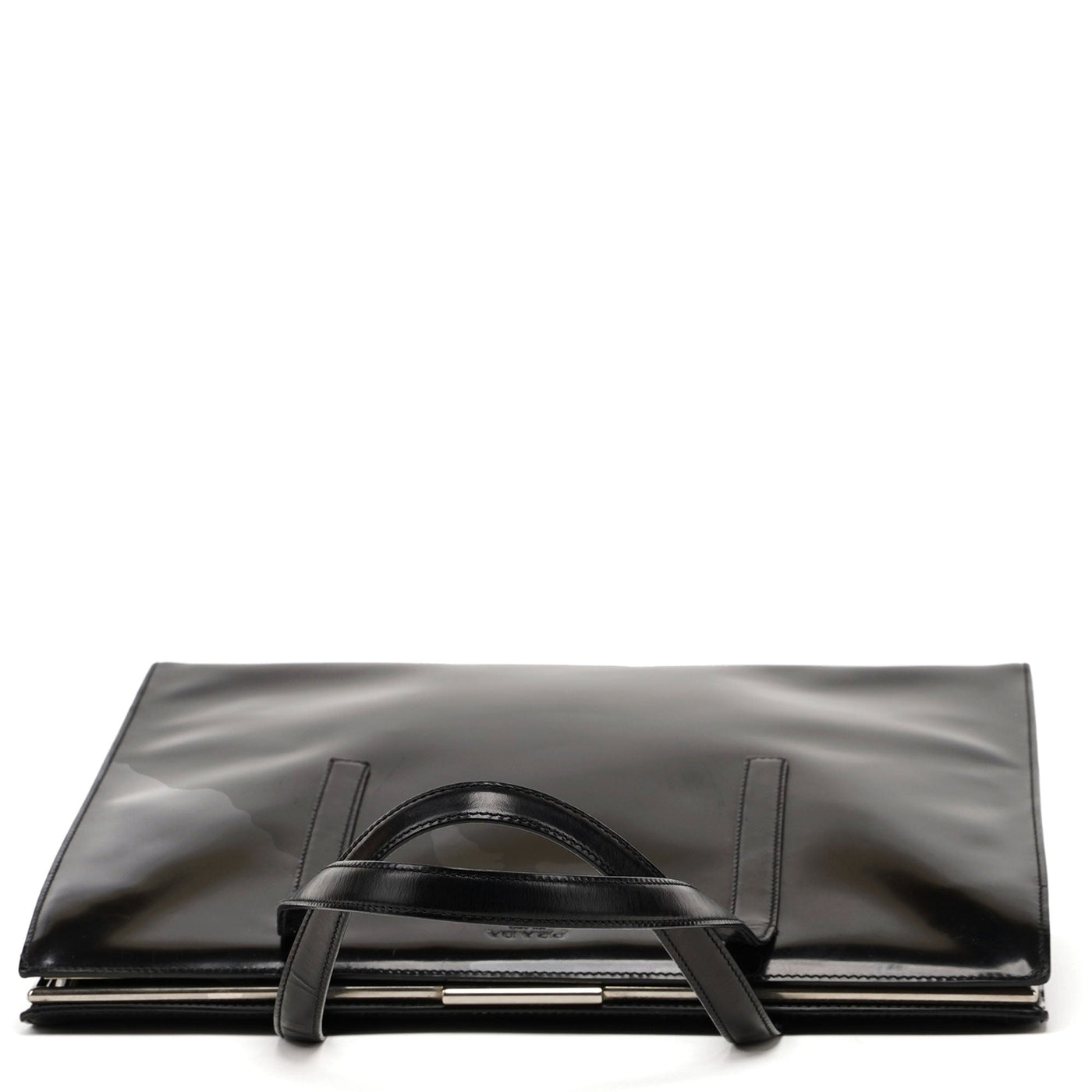 Black Spazzolato Clutch Tote Bag - Product Image 4