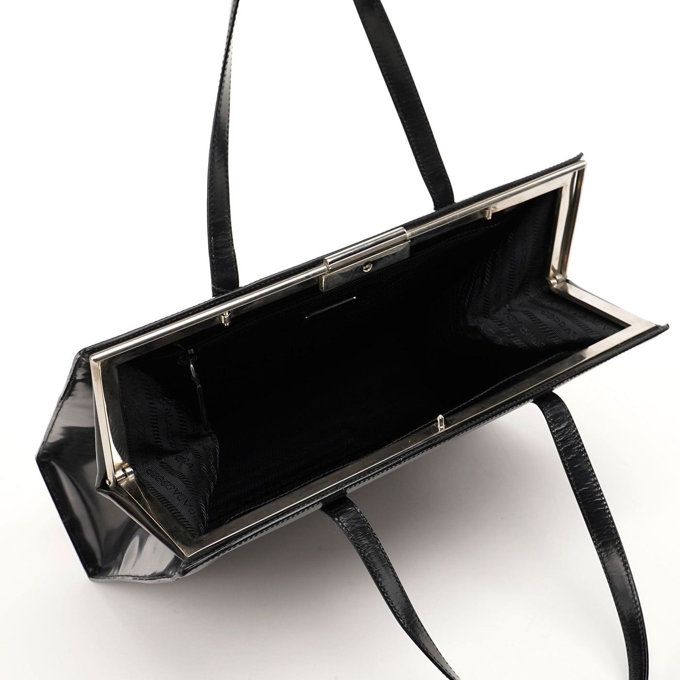 Black Spazzolato Clutch Tote Bag - Product Image 13