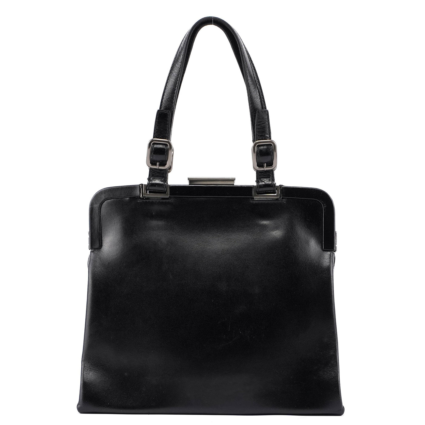 Black Calfskin Clutch Tote Bag - Product Image 3