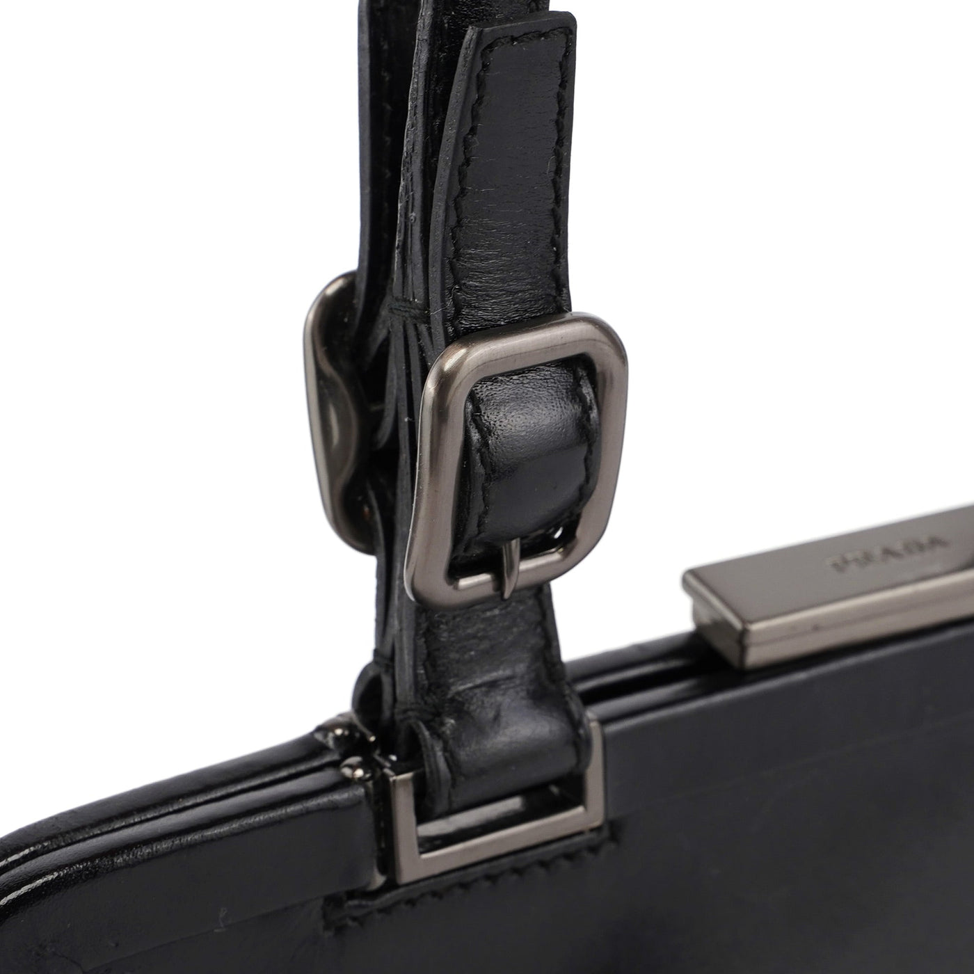 Black Calfskin Clutch Tote Bag - Product Image 6